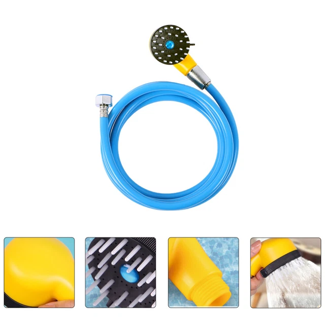 1 pieza Mascota Baño Ducha Spray Perro Masaje Pincel Ducha Spray Lavador