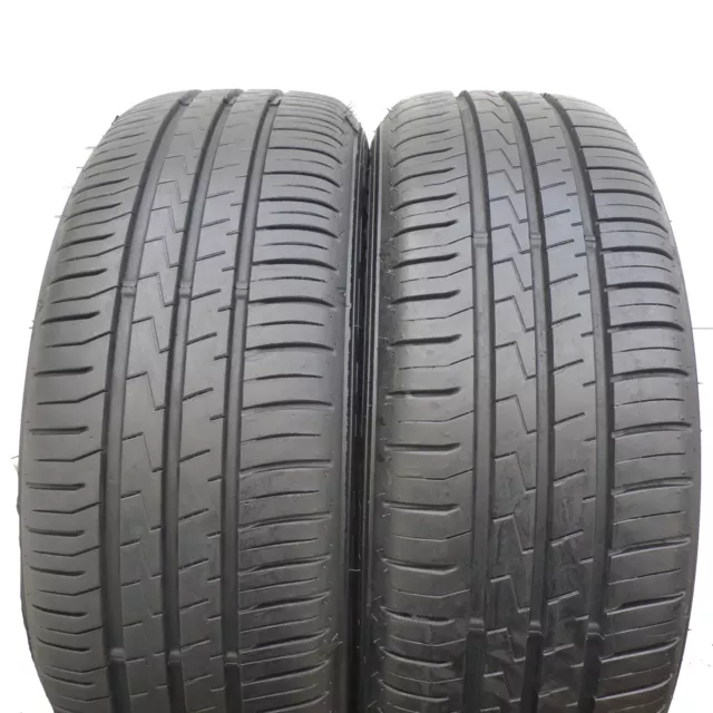 2 X Falken 185/60 R15 88H XL Ziex Ze 310 E Pneu D’Été 2021 6.8-7mm Comme