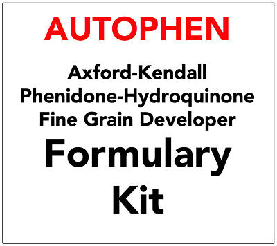 Axford-Kendall Pq Fine Grain Developer  "Autophen"