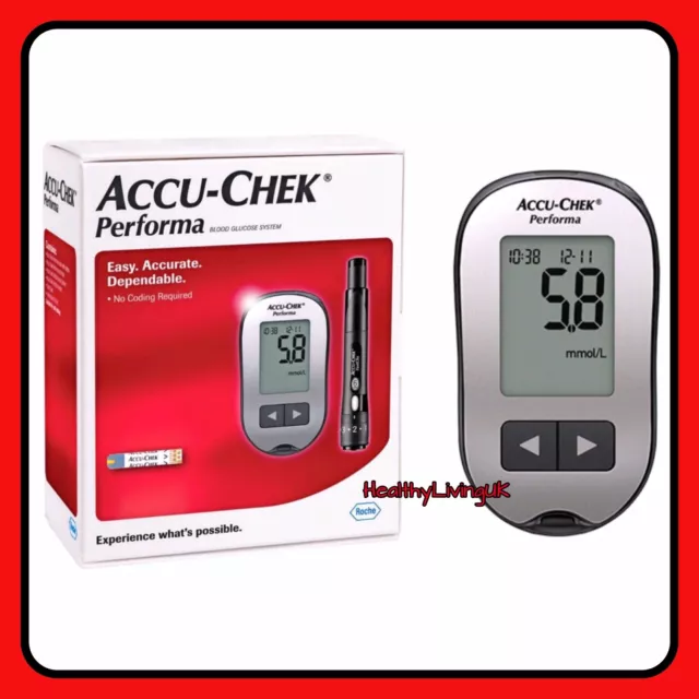 Accu Chek Performa Blood Glucose Meter/Monitor/System - RRP £199 - NO BOX