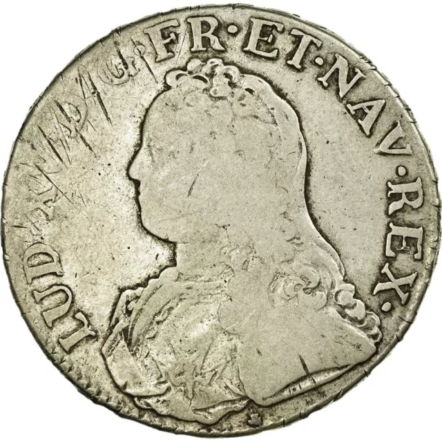 [#11928] Monnaie, France, Louis XV, Écu aux branches d'olivier, Ecu, 1726, Riom,