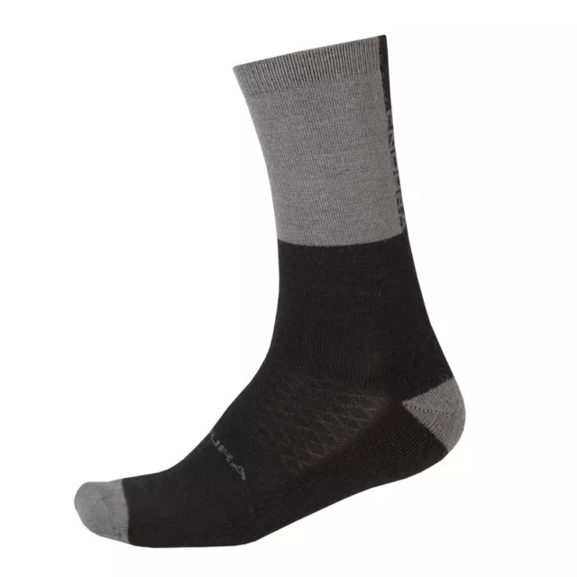 Calcetines Baabaa Merino Invierno Negro Endura Ropa