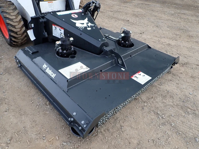 New Bobcat Brushcat 72" Rotary Cutter For Skid Steers,Standard Flow,Quick Attach