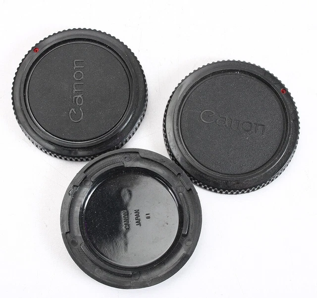 Canon par la Suite Fd Corps Capuchons, Lot De Trois / 213570