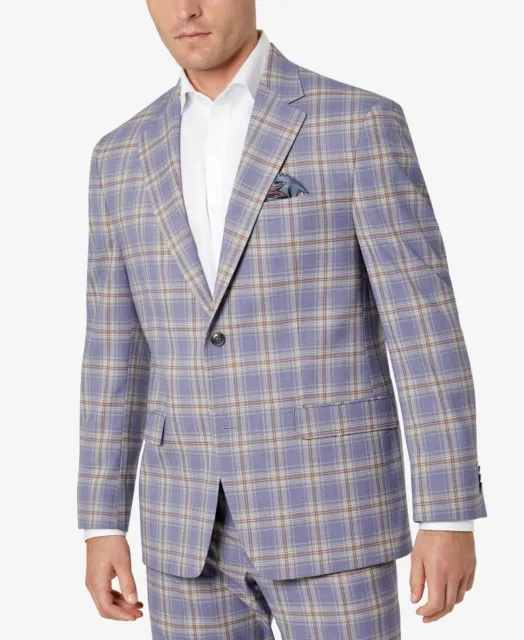 Sean John Men's Purple Suit Jacket 38R