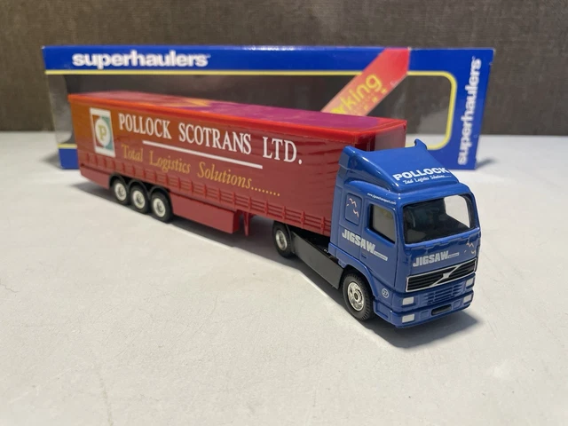 Miniature Corgi 1/64 CC86702 - Camion Volvo Curtainside - The Mirror (Occasion)