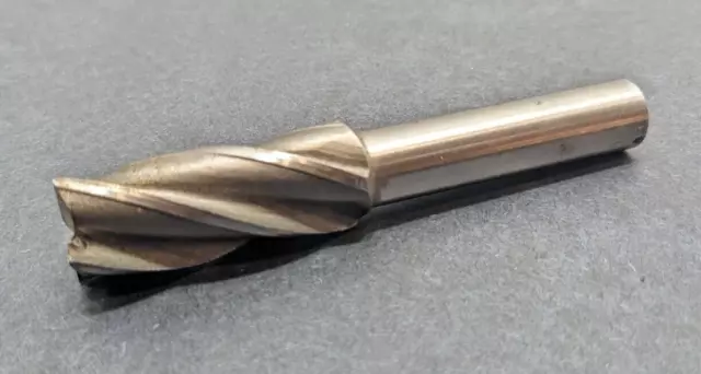 11/16" 4 Flute 1/2" Shank End Mill Used C3D