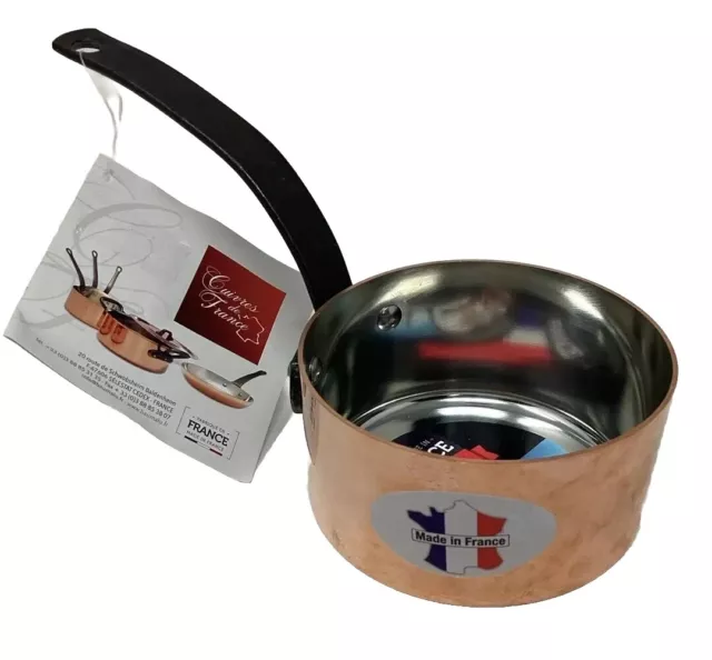 Baumalu Cooking Copperware 4.75" Sauce Pan  France New