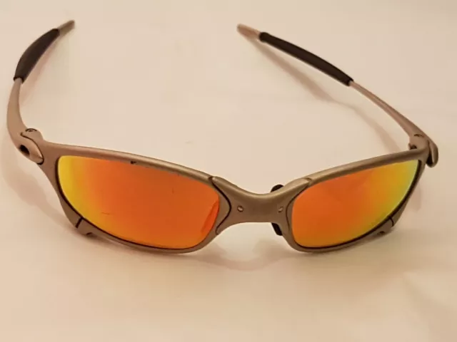 VINTAGE RARE X MAN OAKLEY JULIET RUBY+SIDE BLINDERS CICLOPE SERIAL SKU#24-125