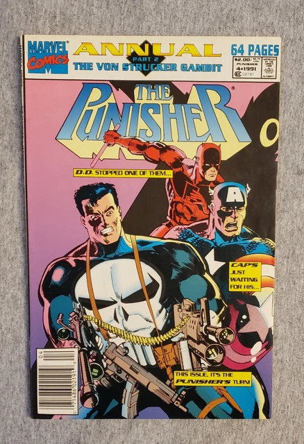 The Punisher Annual #4 Marvel Comics 1991