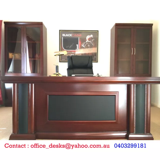 New  Executive Professional Office Desks Suite 1.8M D-1871Bs