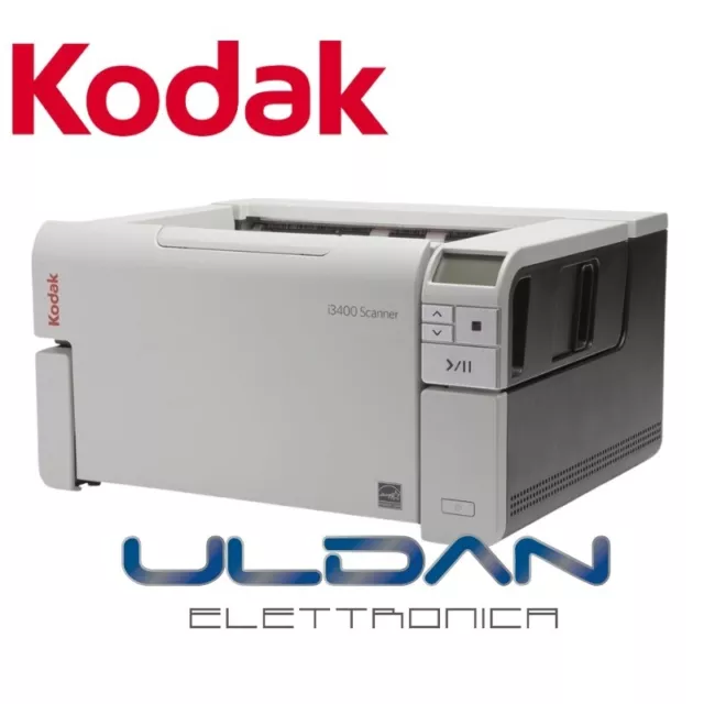 SCANNER KODAK I3400 A3 documenti formato max 30,5x41 cm professionale  600x600DPI EUR 2.859,90 - PicClick IT