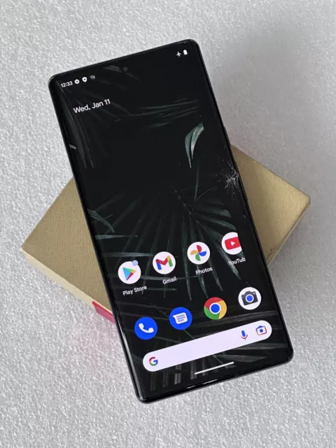 Google Pixel 6 Pro - 128GB - Stormy Black (Unlocked) - Please Read - ref: P: 125