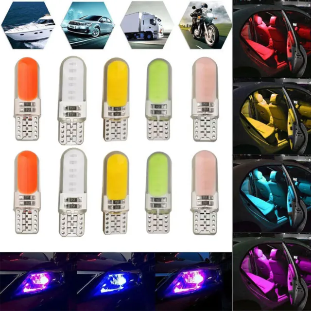10x 501 T10 LED SMD Car Bulb Canbus Error Free Wedge W5W Side Light Bulbs Lamps