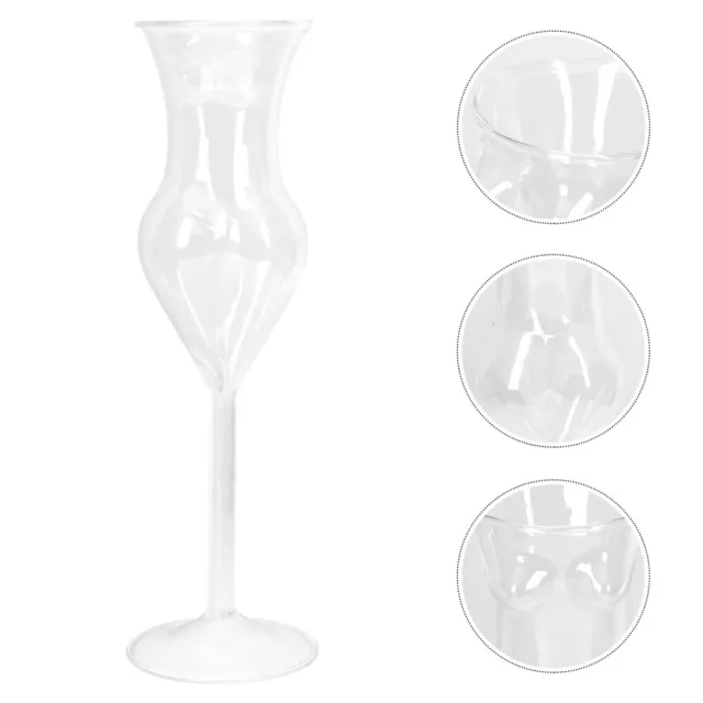 Cheers Goblet Wine Glass Shot Glasses Beauty Cocktail Flute