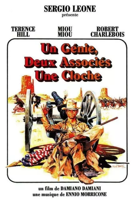 génie deux associés une cloche - Terence Hill - Miou Miou  dvd neuf sous blister