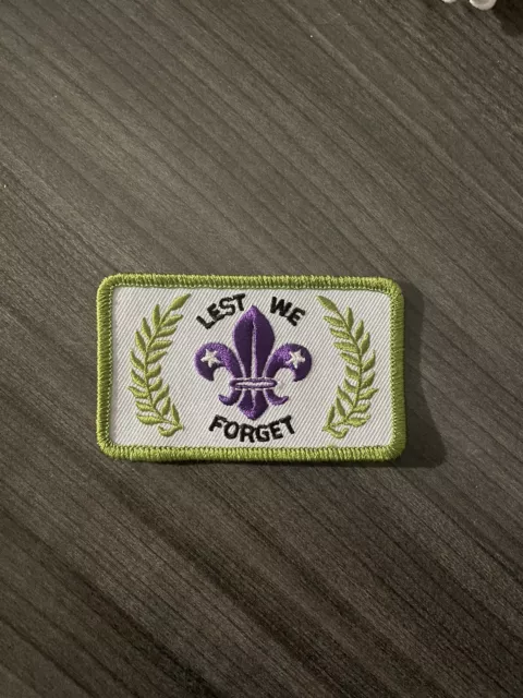 World Scouting Crest Patch Memorial Patch - New and Unique Boy Scouts BSA