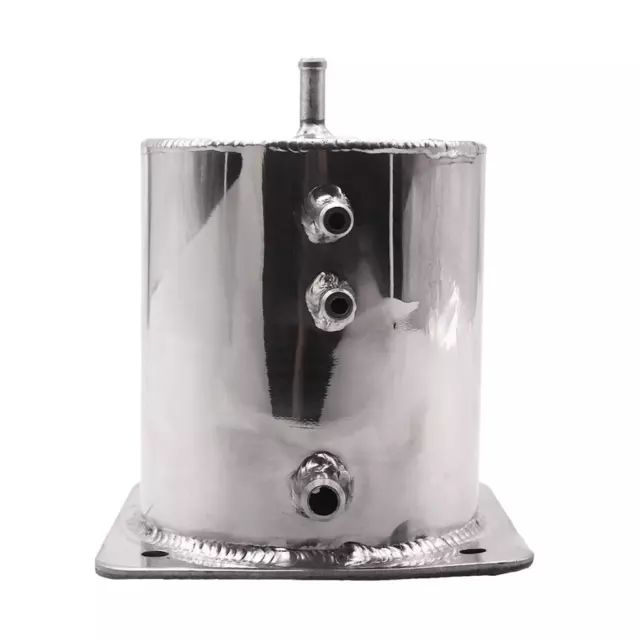 1.3Liter Alloy Mirror Polished Aluminum Swirl Pot Universal Fuel Surge Cell Tank