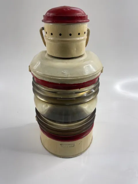 Schiffslampe Original Laterne PositionsLampe Alt Elektrifiziert Vintage 36cm