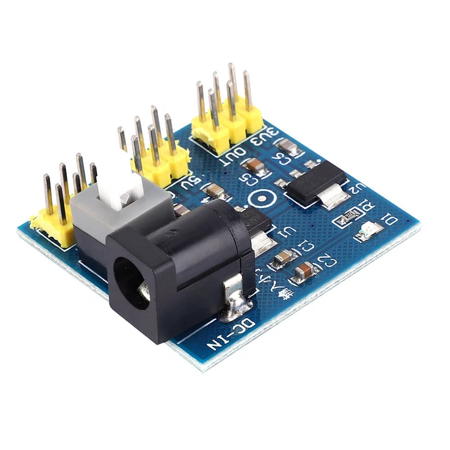 5 Pcs Power Supply Module 12VDC Input 3.3/5/12VDC Output Voltage Conversion