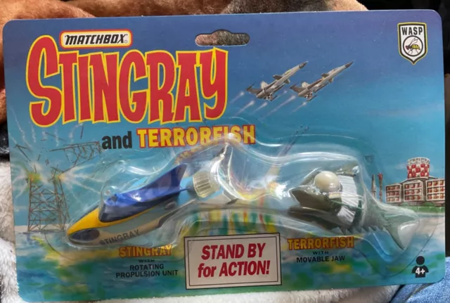 matchbox stingray and terror fish