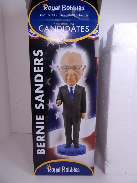 BERNIE SANDERS Bobblehead - U.S. Presidential Candidates Series, Royal Bobbles 