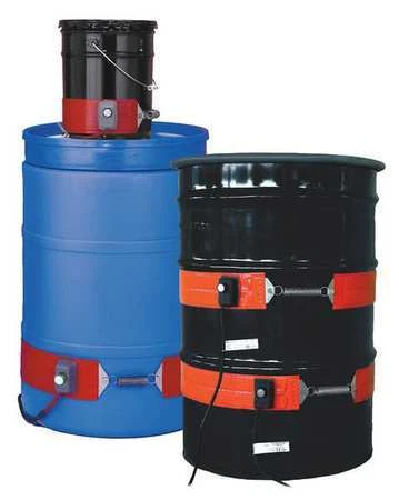 Briskheat Gdhcs15 Drum Heater, Heavy Duty, Metal Drums/Pails, 120Vac, 1200W, 55