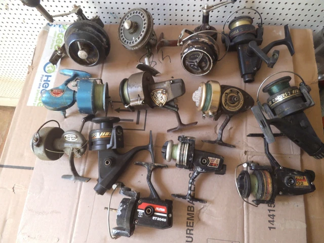 Lots de Moulinets pêche anciens : crack, Shakespeare, mitchell - Sport & Plein air