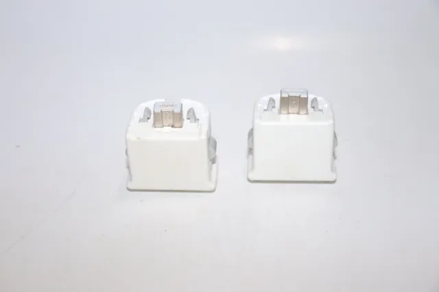 Official Nintendo Wii Motion Plus Adapter Lot Of 2 White OEM TESTED