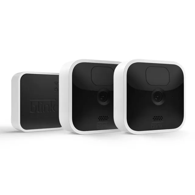 Blink Indoor 2 Camera System Wireless 3rd Gen HD with Sync Module2 Complete Set