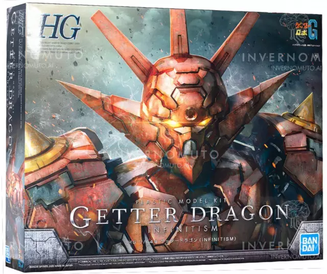 HG GETTER DRAGON  Infinitism Ver. (Mazinger Infinity Style) Model Kit Bandai