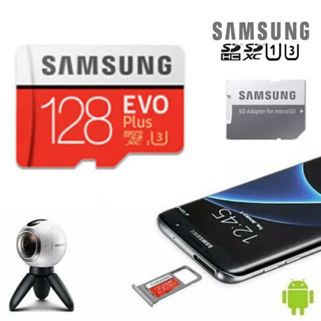 128GB Samsung Evo Plus MicroSD SDXC U3 A1 classe 10 scheda di memoria 100MB/S