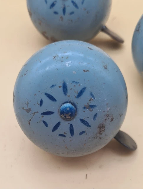 Sonnette De Vélo Ancienne – Chromée – St Christophe – Pièce Déco Vélo