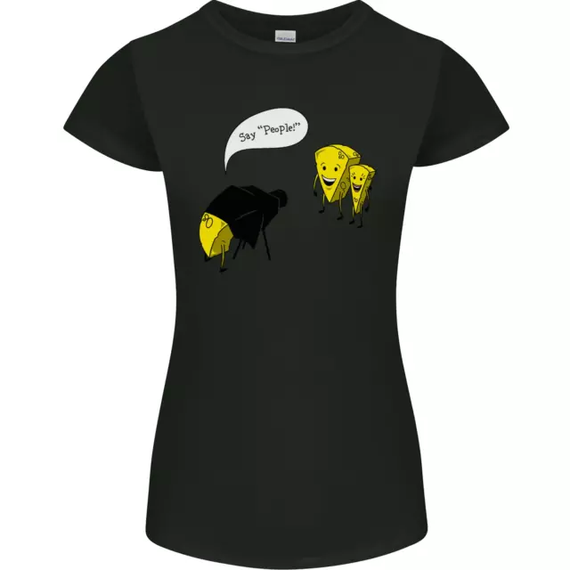T-shirt donna Petite Cut Say People Funny Photographer