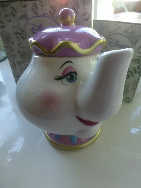 DISNEY MRS POTTS TEA POT BEAUTY And The BEAST NOVELTY COLLECTIBLE PRIMARK