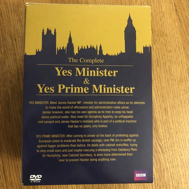 THE COMPLETE YES Minister & Yes Prime Minister 5 DVD BBC Set In Mint ...