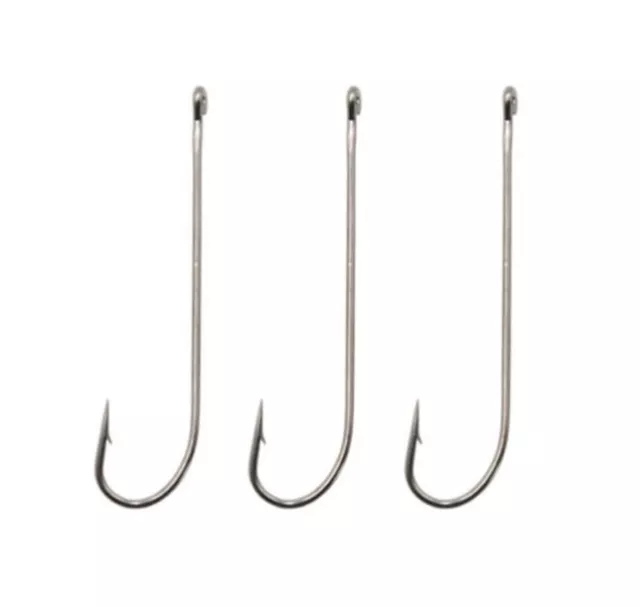 Fishing Hooks Aberdeen Long Shank Sea sizes 3 2 1 2/0 3/0 Packs of 10 25 and 50s