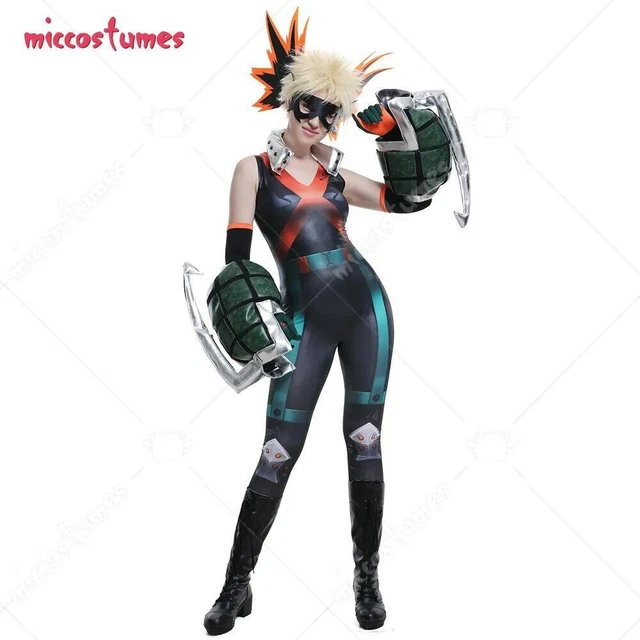 MY HERO ACADEMIA Bakugou Katsuki Cosplay Female Costume (XL) 70.00