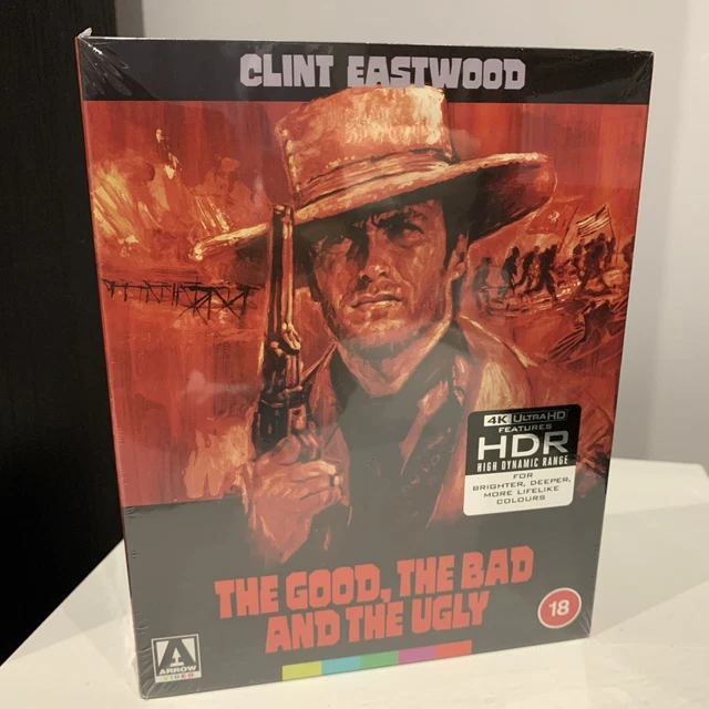 THE GOOD, THE BAD AND THE UGLY 4K UHD BluRay Arrow Video Limited