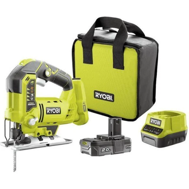RYOBI One+ Scie sauteuse pendulaire sans fil 18V - R18RJ-120S - batterie 2 Ah -