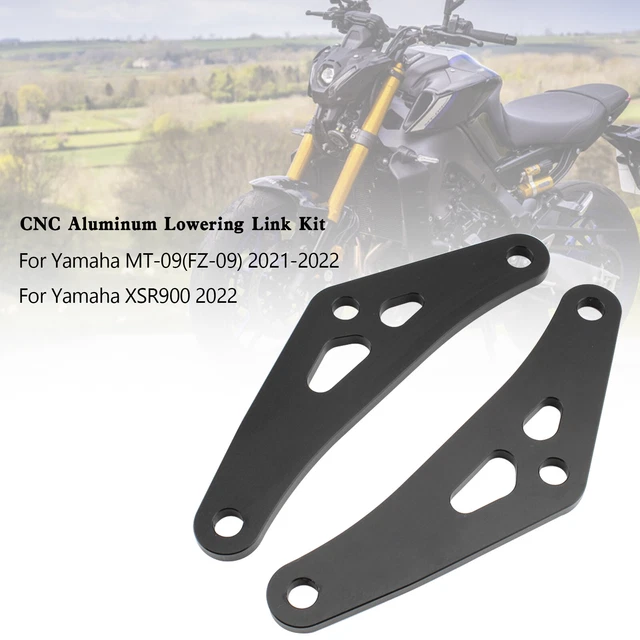 Coque Protection Moteur LongGreat Pour Yamaha MT-09/FZ-09/XSR900 2014-2020 - Aluminium CNC Noir