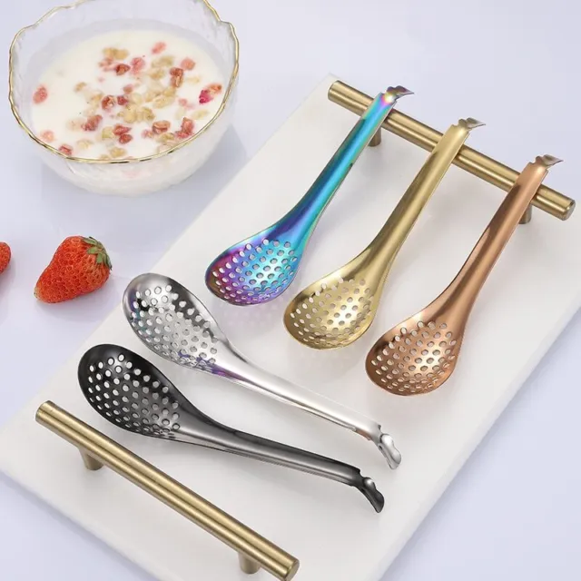 Cooking Caviar Spoon Kitchen Tools Colander Molecular Cuisine Accessories Egg