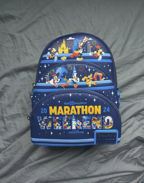 DISNEY PARKS 2024 Walt Disney World Marathon Weekend Loungefly Backpack
