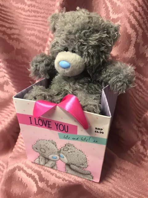 Carte Blanche Me To You Valentine ~ I Love You ~ Tatty Teddy Bear In Gift Bag