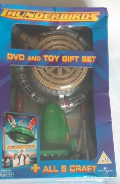 Thunderbirds Universal studios - Thunderbirds DVD + TB1 - TB5 craft