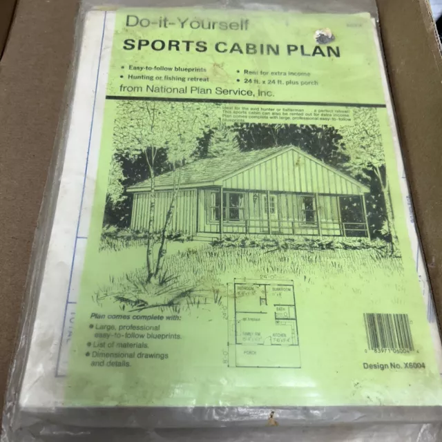 Plano de cabina deportiva casa pequeña diseño Ucando C6004