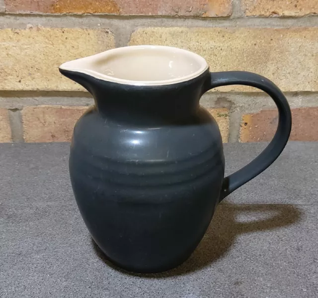 Le Creuset  Stoneware Breakfast/Milk Jug 0.7l Satin Black