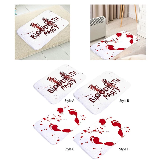 Tapis 3D Halloween Avec Clown Dans Les égouts - Décoration Effrayante Pour Sol, Ambiance Maison Hantée, Décoration Fête