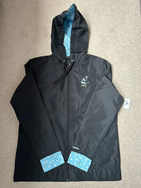 Minnie mouse rain jacket womens hot sale