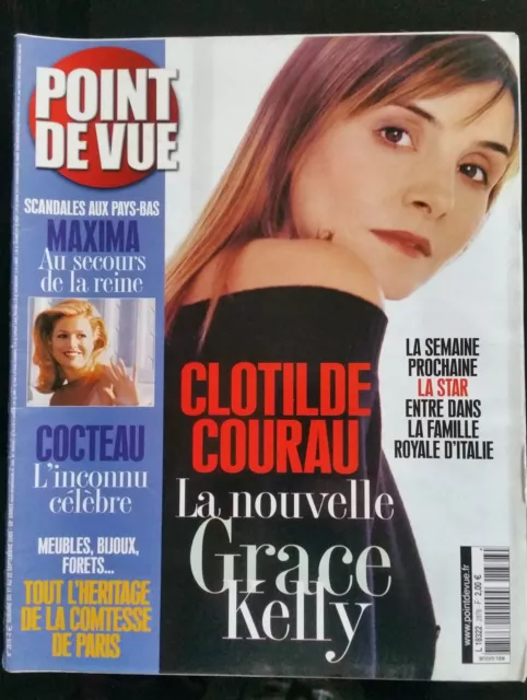 Point de Vue 17/09/2003; Clotilde Couraud la nouvelle Grace Kelly/ Cocteau/ Maxi